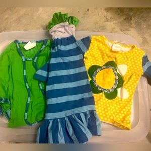 Persnickety set of 3. 2 long sleeve tops and 1 bottom.